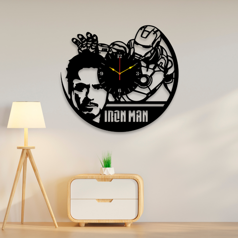 3D Wooden Wall Clock, Modern Quartz Design for Living Room or Office Home Decor and Gifting
