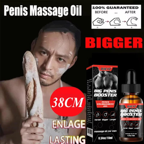 Natural Male XXL Extra Power Strength Massage Essential, Men's Strengthening Massage, Increase Length & Girth, Male Enlarger Growth Help Hormones,Effectively Improve Size(30ml)