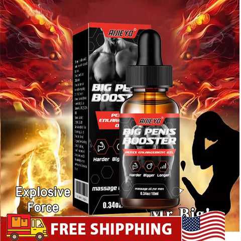 Natural Male XXL Extra Power Strength Massage Essential, Men's Strengthening Massage, Increase Length & Girth, Male Enlarger Growth Help Hormones,Effectively Improve Size(30ml)